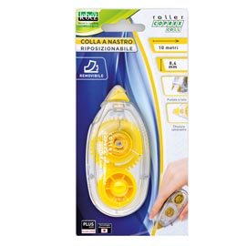 Colla a nastro removibile roller coprex - 8,4 mm x 10 mt - lebez