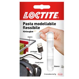 Colla kintsuglue - 3x5 gr - bianco - loctite