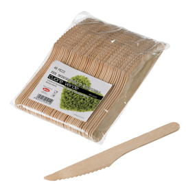 Coltelli in legno - 16 cm - leone - conf. 48 pezzi