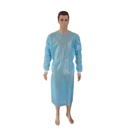 Camice di protezione monouso - pp+pe - 40 gr - tg. Unica - bianco