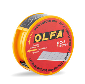 Contenitore smaltimento lame cuter dc3 - lebez