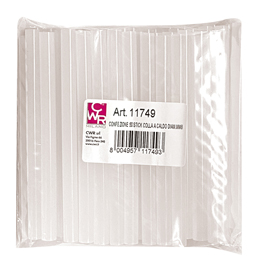 Colla stick mini - 10 cm x diam. 7 mm - cwr - conf. 50 pezzi