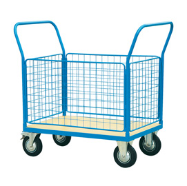 Carrello portatutto - 4 sponde - portata 500 kg