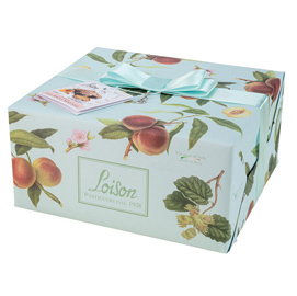 Colomba pesca e nocciole linea frutta e fiori - 1000 gr - loison
