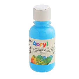 Colore acrilico fine acryl - 125 ml - ciano - primo