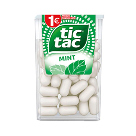 Caramelle tic tac - 16 gr - menta - ferrero