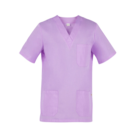 Casacca jason - a maniche corte - taglia l - lilla chiaro - giblor's