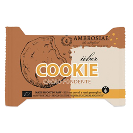 Cookies - 35 gr - cacao fondente - ambrosiae - conf. 15 pezzi