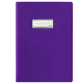 Coprimaxi colibri' - eco-polietilene - 180my - f.to a4 - laccato - viola - favorit