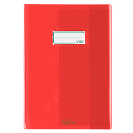 Coprimaxi colibri' - eco-polietilene - 180my - f.to a4 - trasparente - rosso - favorit