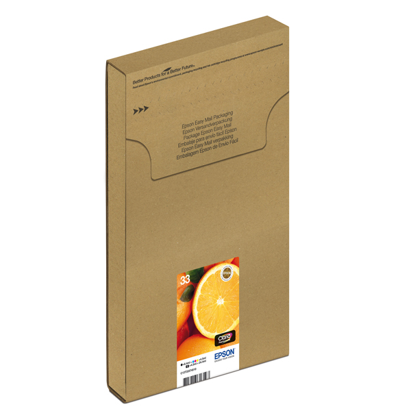 Conf. 5 cartucce ink multipack 1 per colore 33 arance