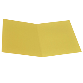 Cartellina semplice - 200 gr - cartoncino bristol - giallo sole - starline - conf. 50 pezzi