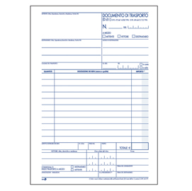 Documento di trasporto - 150 x 225mm - 50 x 3 copie - bm