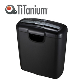 Distruggidocumenti 601s - strisce - 10l - titanium