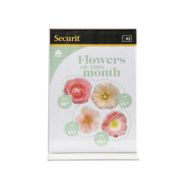 Display portamenù a t - 15x21 cm (a5) - securit