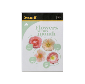 Display portamenù a l - 14,8x21 cm (a5) - securit