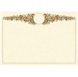Diplomi in pergamena - stampa offset - a4 - 160 gr - avorio - kartos - conf. 10 pezzi