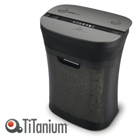 Distruggidocumenti ts512xn - a frammenti - 19l - titanium