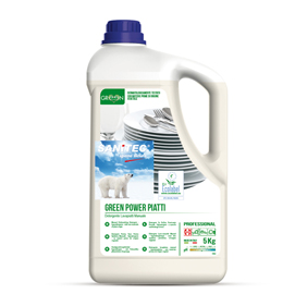 Detergente green power piatti - sanitec - tanica da 5 l