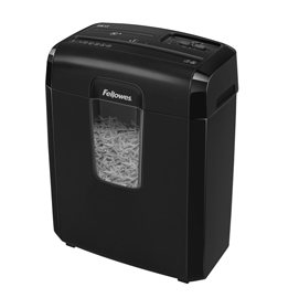 Distruggidocumenti 8cd - a frammenti - 14l - fellowes