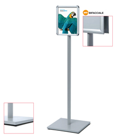 Display catching pole bifacciale - a3 - studio t