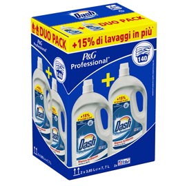 Dash liquido professional - gradevolmente profumato - 70 misurini - 3,85 l - dash