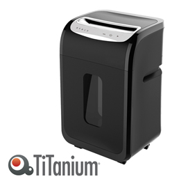 Distruggidocumenti 2502xcd - microframmenti - 30 l - titanium