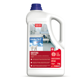 Detergente disinfettante bakterio - 5 kg - pino balsamico - sanitec