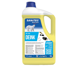 Detergente sgrassante deink - 5 kg - sanitec