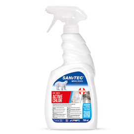 Detergente sgrassante clorinato - 750 ml - sanitec