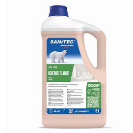 Detergenti per pavimenti igienic floor - pesca - 5 kg - sanitec