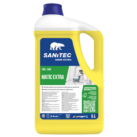 Detergente matic extra - per sporco pesante - 5 l - sanitec