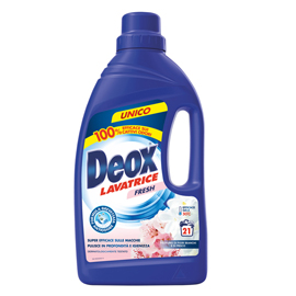 Detersivo lavatrice deox fresh - 1050 ml - deox