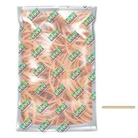 Elastico ad anello - diametro 4 cm - 1 kg - caucciu' - colore naturale - lebez