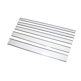 Etichette magnetiche - scrivibili e cancellabili - permanente - 60x100 mm - bianco - markin - blister da 20 etichette