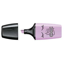 Evidenziatori boss mini pastellove - punta a scalpello - tratto da 2,0-5,0mm - colore glicine  - stabilo