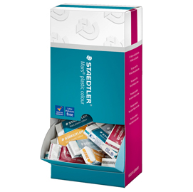 Espositore 40 gomme mars  plastic colour staedtler