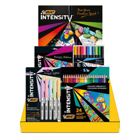Espositore assortimento intensity colore e creativita' - bic