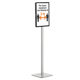Espositore info stand basic - da pavimento - a3 - durable