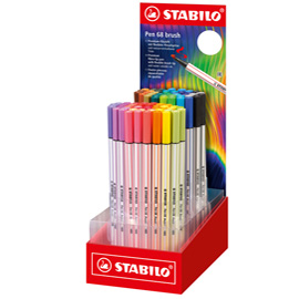 Expo 80 pen 68 brush arty colori assortiti stabilo