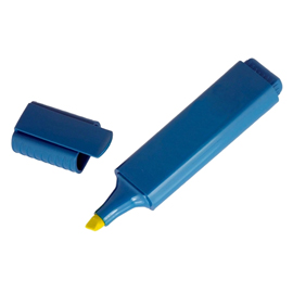 Evidenziatore detectabile - adatto al contatto con alimenti - giallo - linea flesh