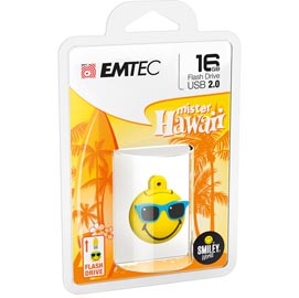 Emtec - memoria usb 2.0 sw108 mr hawaii y - ecmmd16gsw108 - 16gb