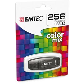 Emtec - memoria usb 3.0 - nero - ecmmd256gc410 - 256gb
