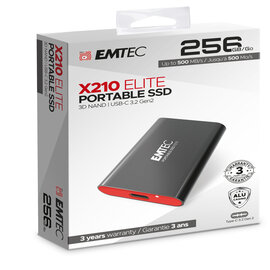 Emtec - x210 external - 256gb - ecssd256gx210