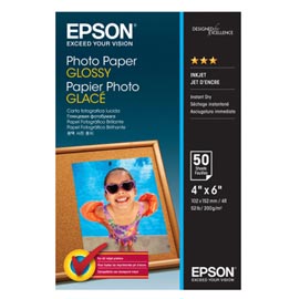 Epson - photo paper glossy - 10x15cm - 50 fogli - c13s042547