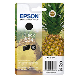 Epson cartuccia 604 ananas nero 3,4 ml