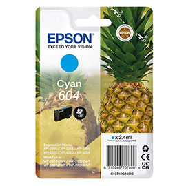 Epson cartuccia 604 ananas ciano 2,4 ml