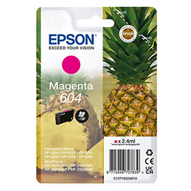 Epson cartuccia 604 ananas magenta 2,4 ml