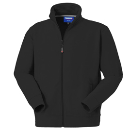 Felpa canberra - taglia xl - cotone/pe - nero - rossini