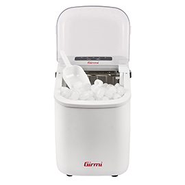 Fabbricatore ghiaccio - cubetti grandi e piccoli - 23 x 30 x 27 cm - 112 w - girmi